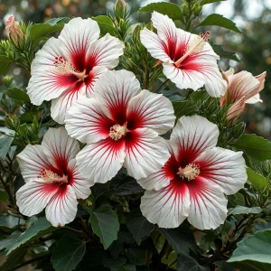 Гибискус Рэд Элеганс купить по цене от 380р. в интернет-магазине «Посадика» с доставкой почтой в в Киренске и по всей России – [изображение №1].