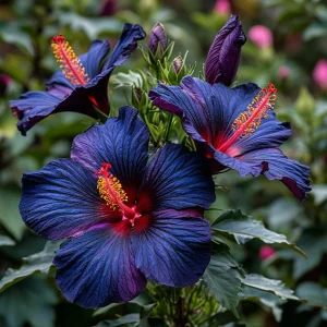 Гибискус Саншайн Кисс купить по цене от 450р. в интернет-магазине «Посадика» с доставкой почтой в в Киренске и по всей России – [изображение №1].